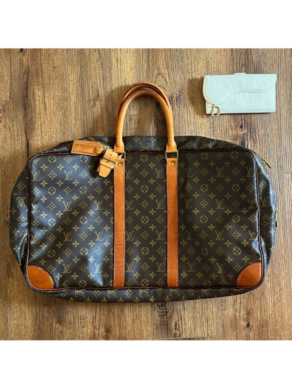 Louis Vuitton Monogram Sirius 55 Boston Bag